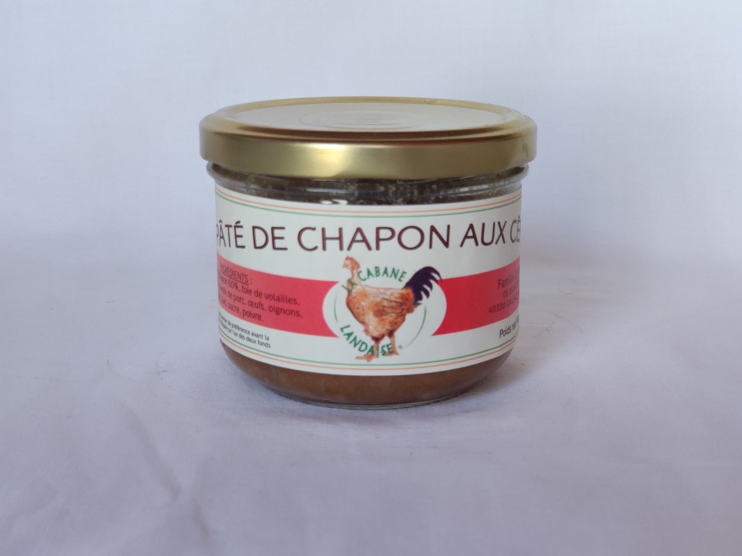 Pâté de chapon au cêpes