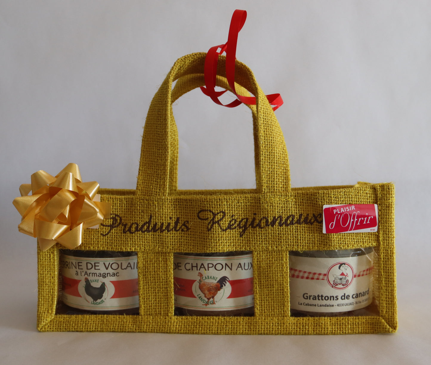 Coffret cadeaux 3 verrines landaises